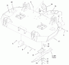 Mähdecks 78477 - Toro 48" Recycler Mower (SN: 890001 - 890522) (1998) Pièces détachées DECK ASM AND BLADES