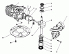 Rasenmäher 22035 - Toro Walk-Behind Mower (SN: 1000001 - 1999999) (1991) Pièces détachées CRANKSHAFT ASSEMBLY (MODEL NO. 47PL0-3)