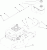 Rasenmäher 22177TE - Toro 53cm Heavy-Duty Recycler Mower (SN: 310000001 - 310999999) (2010) Pièces détachées FUEL TANK ASSEMBLY