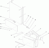 Compact Utility Attachments 22429 - Toro Stump Grinder, Dingo Compact Utility Loaders (SN: 312000001 - 312999999) (2012) Pièces détachées SHIELD AND GUARD ASSEMBLY
