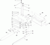 Compact Utility Attachments 22438 - Toro Tree Forks, Dingo Compact Utility Loaders (SN: 240000001 - 240999999) (2004) Pièces détachées TREE FORK ASSEMBLY