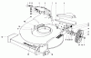 Rasenmäher 23333 - Toro Walk-Behind Mower (SN: 7000001 - 7999999) (1977) Pièces détachées HOUSING ASSEMBLY