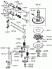 Rasenmäher für Großflächen 30150 - Toro Mid-Size ProLine Mower, T-Bar, Gear Drive, 13 HP, 32" Side Discharge Deck (SN: 250000001 - 250999999) (2005) Pièces détachées VALVE AND CAMSHAFT ASSEMBLY KAWASAKI FH381V-AS25