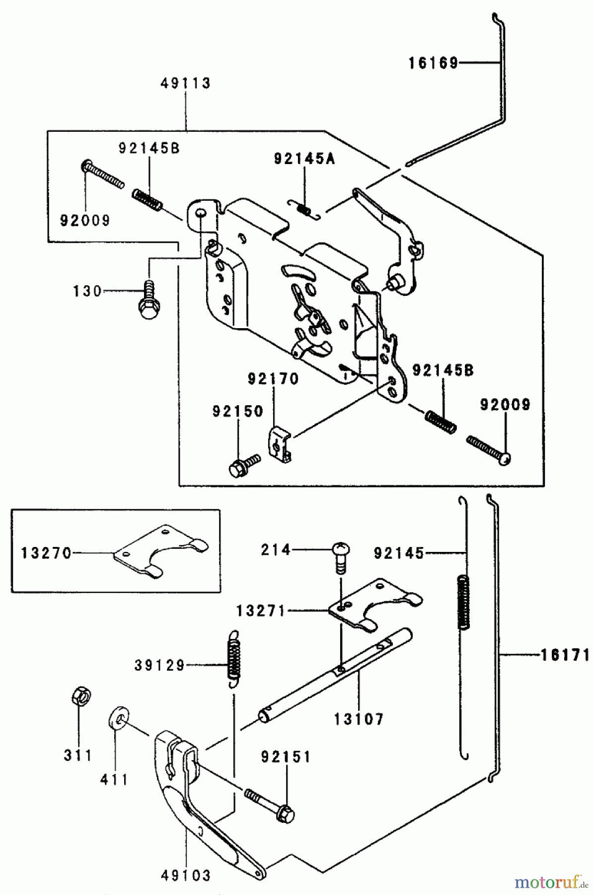  Rasenmäher für Großflächen 30333 - Toro Mid-Size ProLine Mower, Gear Drive, 15 hp, 52