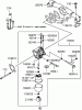 Rasenmäher für Großflächen 30440 - Toro Mid-Size ProLine Mower, Pistol Grip, Hydro Drive, 17 HP, 44" Side Discharge Deck (SN: 260000001 - 260999999) (2006) Pièces détachées CARBURETOR ASSEMBLY KAWASAKI FH541V-AS27