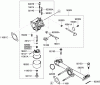 Rasenmäher für Großflächen 30682 - Toro Commercial Walk-Behind Mower, Fixed Deck, Pistol Grip, Gear Drive, 32" Cutting Unit (SN: 290000001 - 290999999) (2009) Pièces détachées CARBURETOR ASSEMBLY KAWASAKI FH430V-CS25