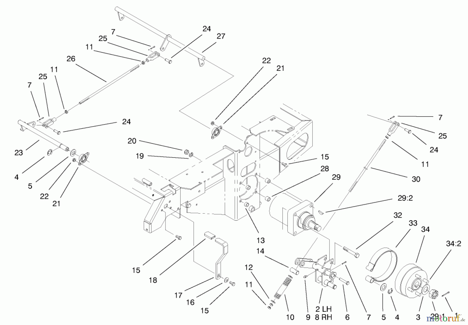  Zerto-Turn Mäher 74172 (Z150) - Toro Z Master Mower, 52