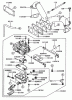 Zerto-Turn Mäher 74173 (Z149) - Toro Z Master Mower, 52" SFS Side Discharge Deck (SN: 990001 - 999999) (1999) Pièces détachées CARBURETOR ASSEMBLY KAWASAKI FH601V-S07