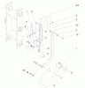 Compact Utility Attachments 22910 - Toro Vibratory Plow, Dingo Compact Utility Loaders (SN: 200000001 - 200999999) (2000) Pièces détachées INDICATING LEVER ASSEMBLY