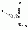 Zerto-Turn Mäher 74178 (Z150) - Toro Z Master Mower, 52" SFS Side Discharge Deck (SN: 210000001 - 210999999) (2001) Pièces détachées EXHAUST ASSEMBLY