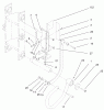 Compact Utility Attachments 22911 - Toro Vibratory Plow, Dingo Compact Utility Loaders (SN: 311000001 - 311999999) (2011) Pièces détachées INDICATING LEVER ASSEMBLY