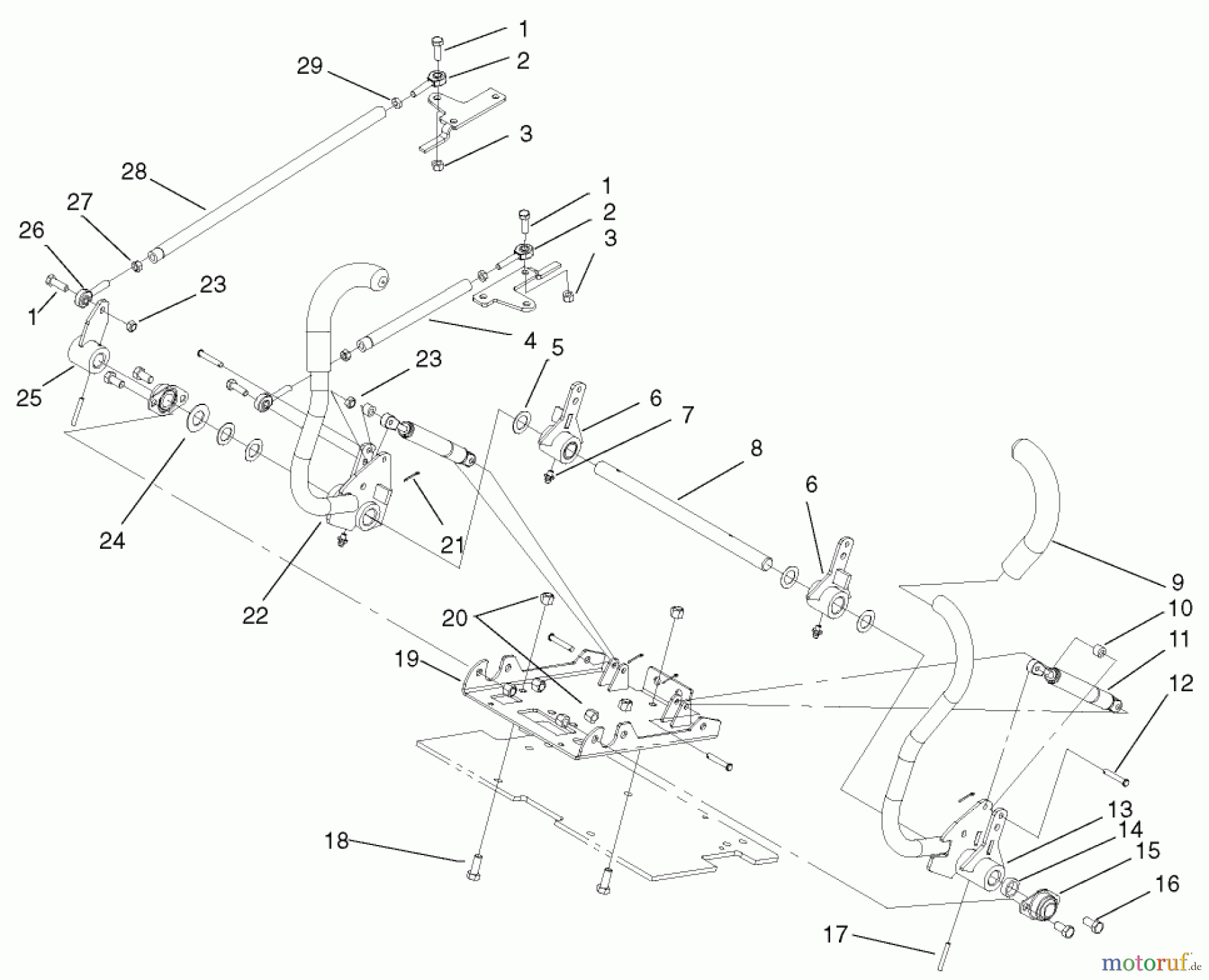  Zerto-Turn Mäher 74189 (Z355) - Toro Z Master 48