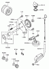 Zerto-Turn Mäher 74236 (Z287L) - Toro Z Master Mower, 62" SFS Side Discharge Deck (SN: 230006001 - 230999999) (2003) Pièces détachées LUBRICATION EQUIPMENT ASSEMBLY KAWASAKI FD750D-AS03