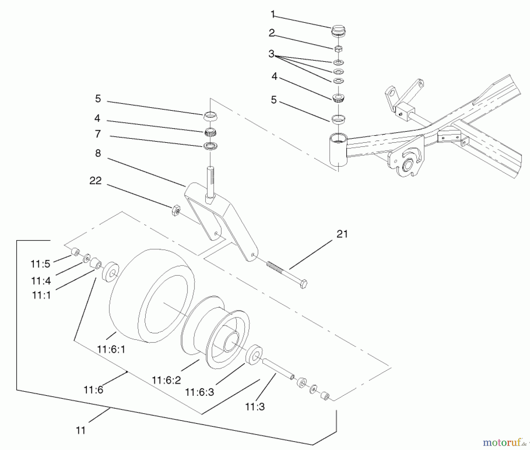  Zerto-Turn Mäher 74225 (Z253) - Toro Z Master Mower, 62