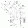 Zerto-Turn Mäher 74226 (Z255) - Toro Z Master Mower, 62" SFS Side Discharge Deck (SN: 210002101 - 210999999) (2001) Pièces détachées SPINDLE AND PULLEY ASSEMBLY