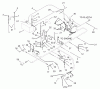 Zerto-Turn Mäher 74232 (Z257) - Toro Z Master Mower, 72" SFS Side Discharge Deck (SN: 230006001 - 230999999) (2003) Pièces détachées ELECTRICAL SYSTEM ASSEMBLY