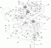Zerto-Turn Mäher 74237CP (Z500) - Toro Z Master Mower, 52" 7-Gauge Side Discharge Deck (SN: 280000001 - 280999999) (2008) Pièces détachées DECK ASSEMBLY