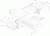 Zerto-Turn Mäher 74256 (Z588E) - Toro Z Master Mower, 72" TURBO FORCE Side Discharge Deck (SN: 250000001 - 250999999) (2005) Pièces détachées ENGINE AND CLUTCH ASSEMBLY