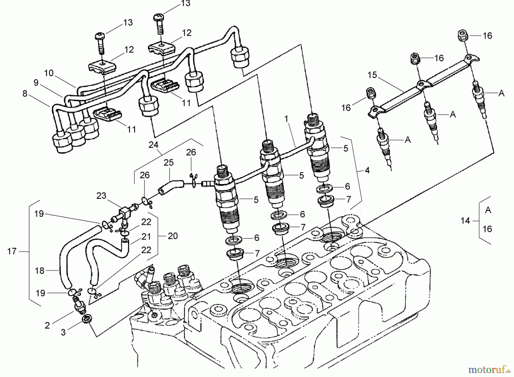  Zerto-Turn Mäher 74266 (Z595-D) - Toro Z Master Mower, 52