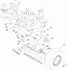 Zerto-Turn Mäher 74269 (Z597-D) - Toro Z Master Mower, 72" TURBO FORCE Side Discharge Deck (SN: 240000001 - 240999999) (2004) Pièces détachées WHEEL AND BRAKE ASSEMBLY