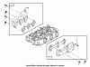 Zerto-Turn Mäher 74269CP (Z597-D) - Toro Z Master Mower, 72" TURBO FORCE Side Discharge Deck (SN: 270000001 - 270999999) (2007) Pièces détachées MANIFOLD ASSEMBLY