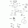 Zerto-Turn Mäher 74410 (Z400) - Toro Z Master Mower, 52" 7-Gauge Side Discharge Deck (SN: 250005001 - 250007000) (2005) Pièces détachées LUBRICATION EQUIPMENT ASSEMBLY KAWASAKI FH580V-AS14