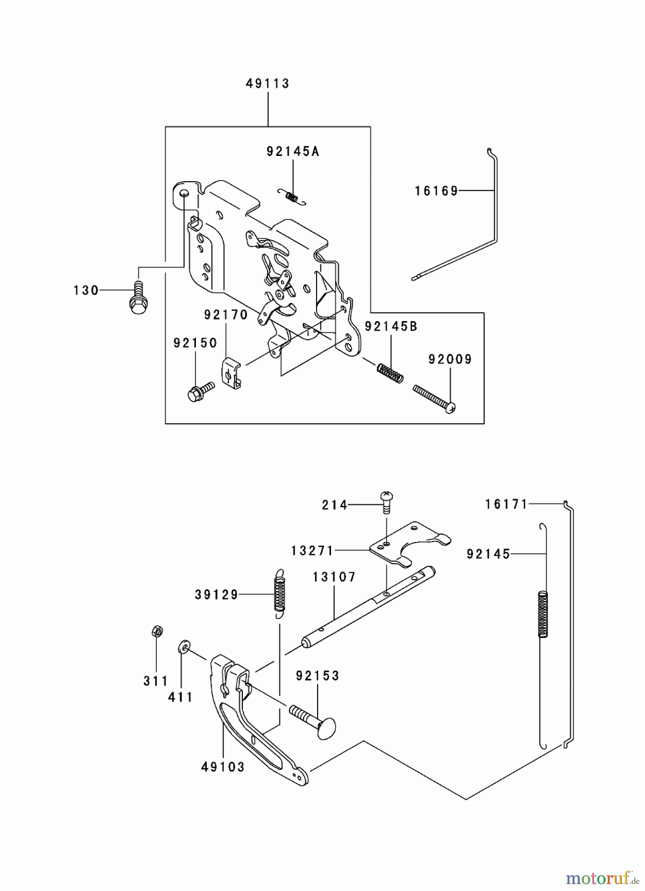  Zerto-Turn Mäher 74413 (Z449) - Toro Z Master Mower, 48