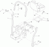 Zerto-Turn Mäher 74444 (Z400) - Toro Z Master Mower, 48" TURBO FORCE Side Discharge Deck (SN: 310000001 - 310999999) (2010) Pièces détachées ROLL-OVER PROTECTION SYSTEM ASSEMBLY NO. 119-6653