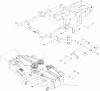 Zerto-Turn Mäher 74445 (Z400) - Toro Z Master Mower, 52" TURBO FORCE Side Discharge Deck (SN: 310000001 - 310999999) (2010) Pièces détachées DECK CONNECTION ASSEMBLY