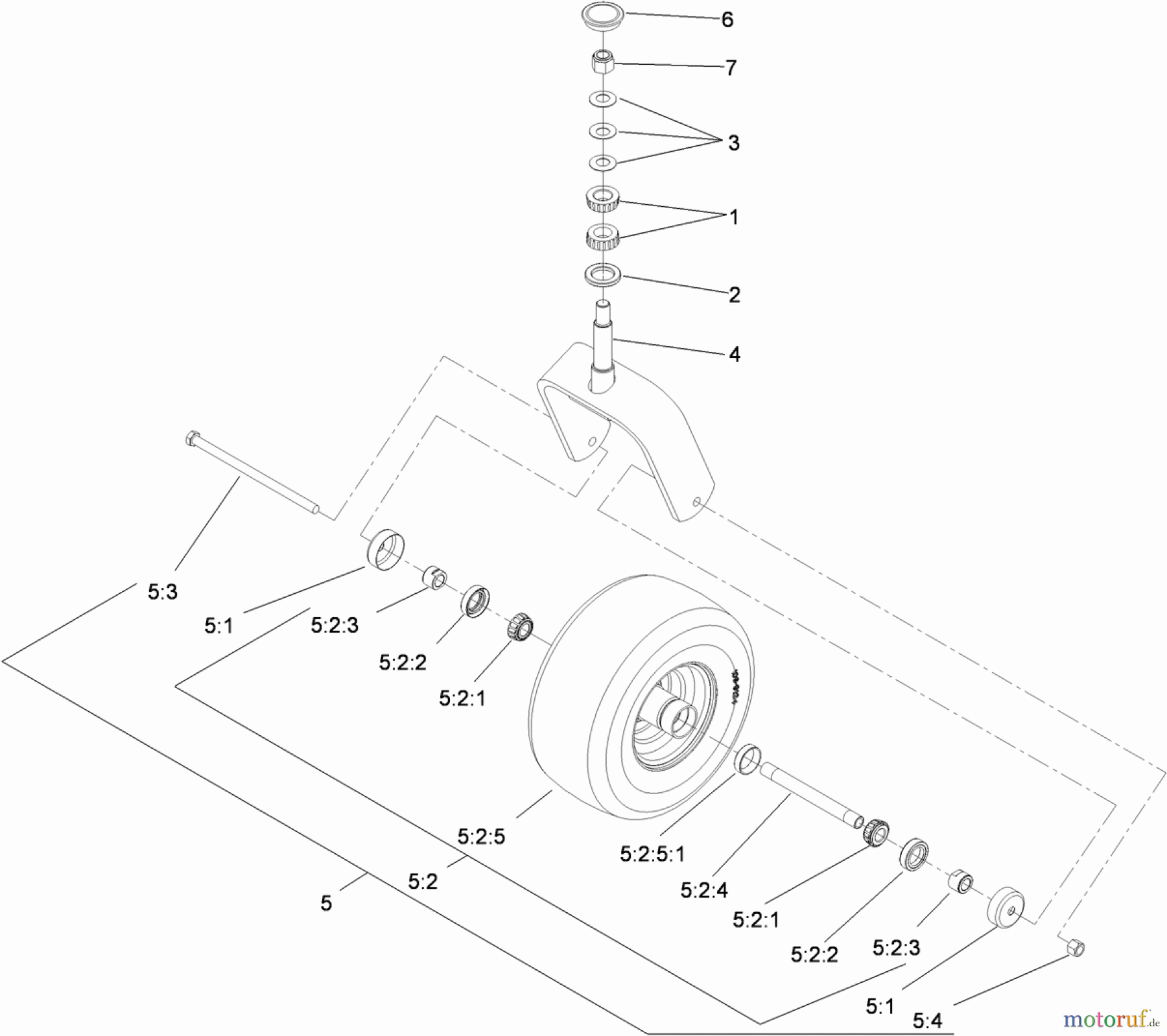  Zerto-Turn Mäher 74903 - Toro Z Master G3 Riding Mower, 52