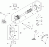 Zerto-Turn Mäher 74923TE - Toro Z Master G3 Riding Mower, 132cm TURBO FORCE Side Discharge Deck (SN: 290000001 - 290999999) (2009) Pièces détachées AIR INTAKE AND FILTRATION ASSEMBLY KOHLER CV730-3118