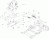 Zerto-Turn Mäher 74927 - Toro Z Master G3 Riding Mower, 72" TURBO FORCE Side Discharge Deck (SN: 310000001 - 310999999) (2010) Pièces détachées SEAT MOUNTING ASSEMBLY