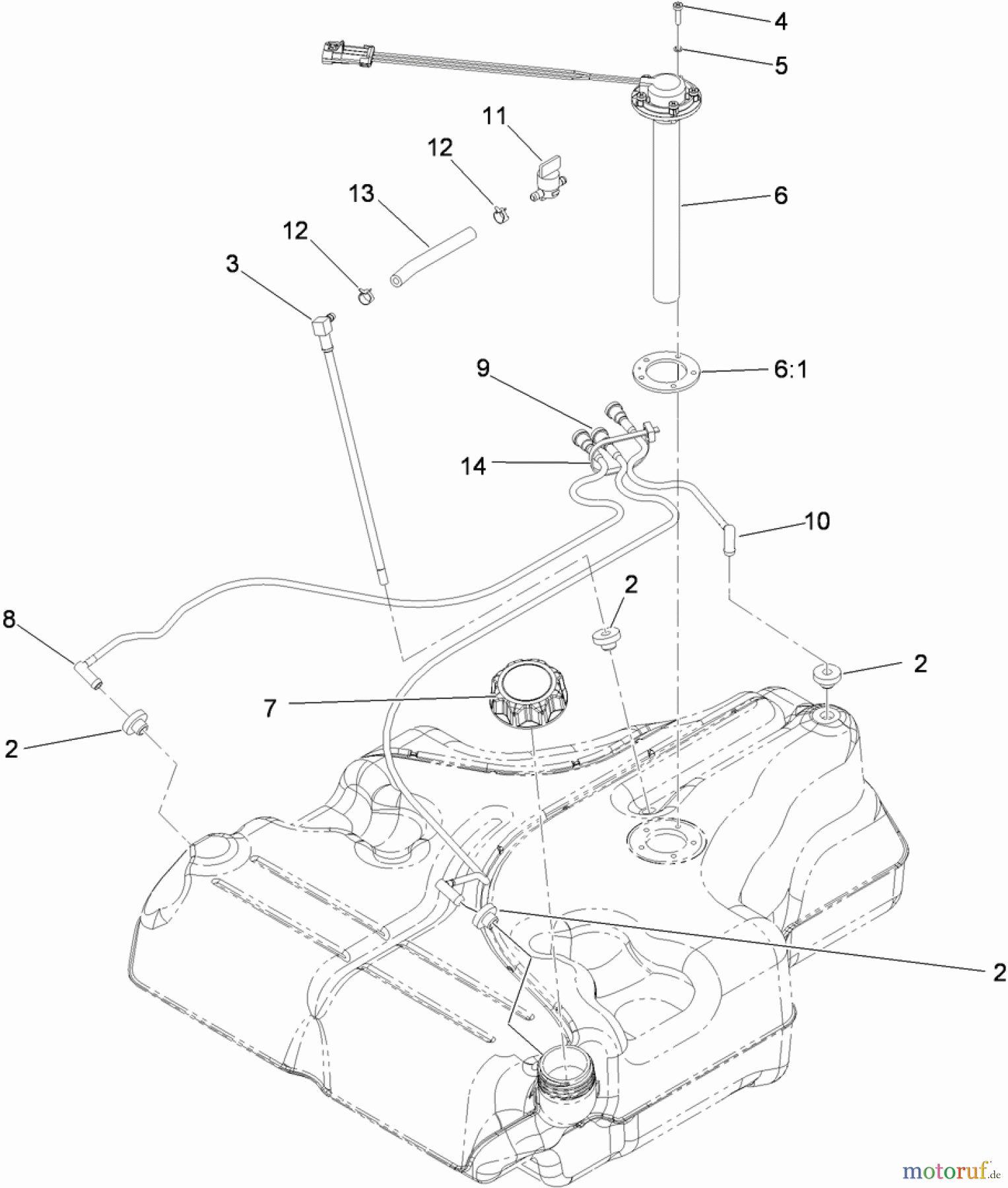  Zerto-Turn Mäher 74928 - Toro Z Master G3 Riding Mower, 72