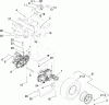 Zerto-Turn Mäher 79408 (Z300) - Toro Z Master Mower, 34" 7-Gauge Side Discharge Deck (SN: 280000001 - 280999999) (2008) Pièces détachées HYDRAULIC DRIVE ASSEMBLY